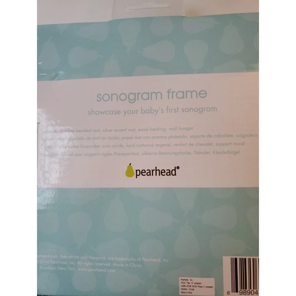 Pearhead Sonogram Picture Frame Love at‎ First Sight For Baby Ultrasound Photo